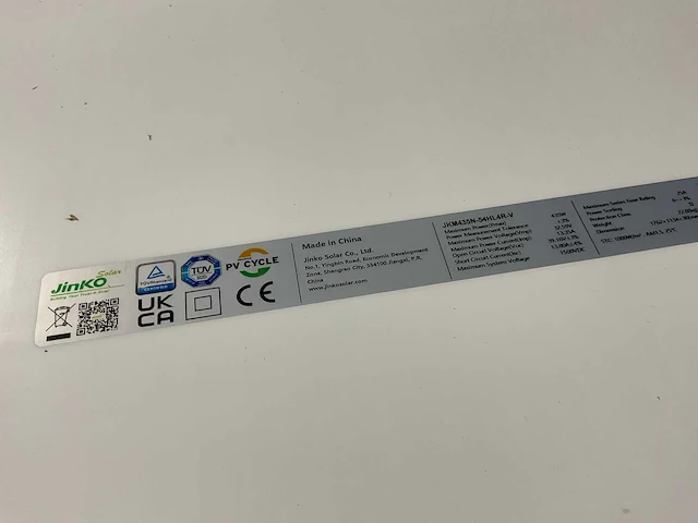 Libra energy 435wp mono 108 hc-nt zonnepaneel (4x) - afbeelding 9 van  9
