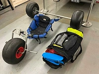 Libre kite buggy met parachute - afbeelding 1 van  16