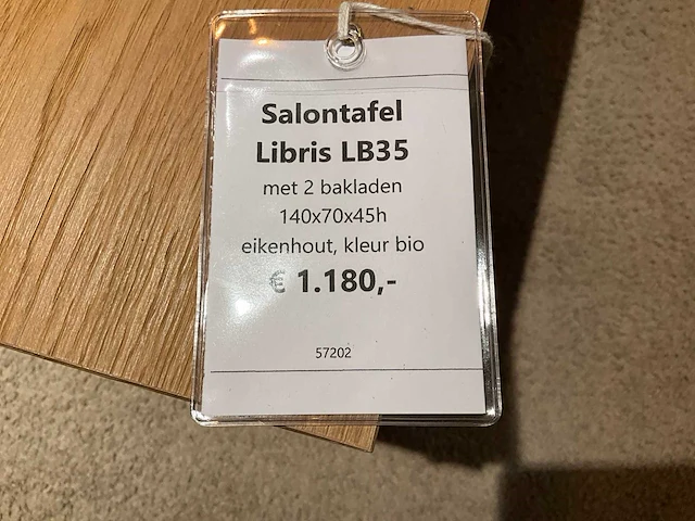 Libris eiken salontafel - afbeelding 6 van  6