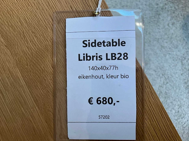 Libris eiken sidetable - afbeelding 6 van  6