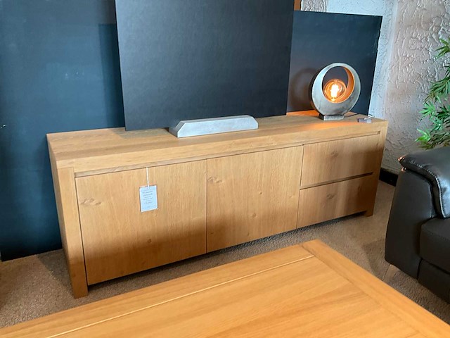 Libris eiken tv meubel - afbeelding 1 van  6