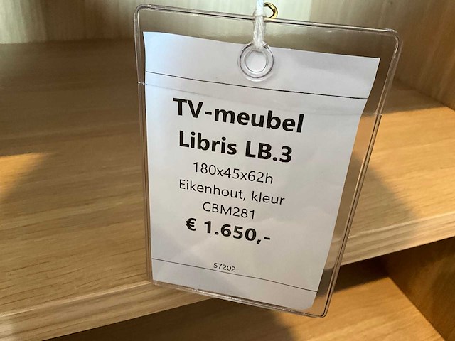 Libris eiken tv meubel - afbeelding 6 van  6