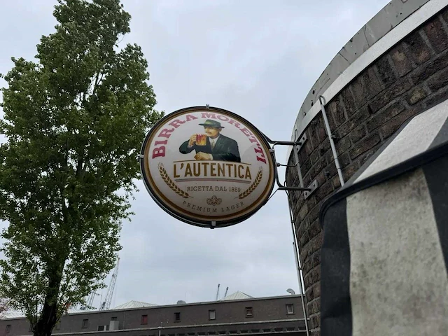 Lichtbak "birra moretti" - afbeelding 1 van  3