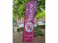 Lichtenvoorden - beachvlag met vlaggenhouder - afbeelding 2 van  3