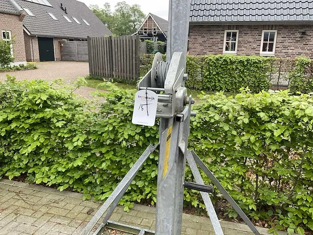 Lichtmast bouwlamp - afbeelding 3 van  4