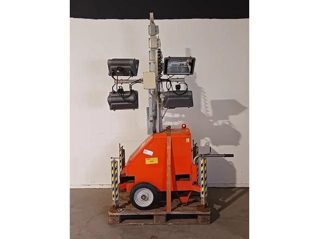 Lichtmast koppelbaar 230v 4x400w hqi mobiel towerlight, linktower, bouwjaar 2014 - afbeelding 13 van  24