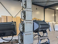 Lichtmast koppelbaar 230v 4x400w hqi mobiel towerlight, linktower, bouwjaar 2014 - afbeelding 4 van  17