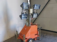 Lichtmast koppelbaar 230v 4x400w hqi mobiel towerlight, linktower, bouwjaar 2014 - afbeelding 11 van  17