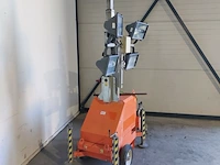 Lichtmast koppelbaar 230v 4x400w hqi mobiel towerlight, linktower, bouwjaar 2014 - afbeelding 12 van  17