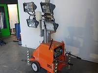Lichtmast koppelbaar 230v 4x400w hqi mobiel towerlight, linktower, bouwjaar 2014 - afbeelding 14 van  17