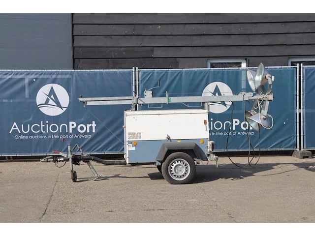 Lichtmastaanhangwagen allmand night lite pro - afbeelding 1 van  1