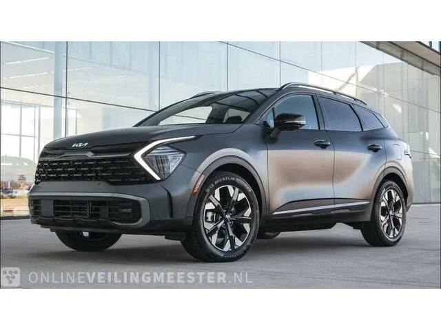 Lichtmetalen velgenset 19 inch kia, type b met goodyear band 4 seasons, bouwjaar 2023 - afbeelding 1 van  19