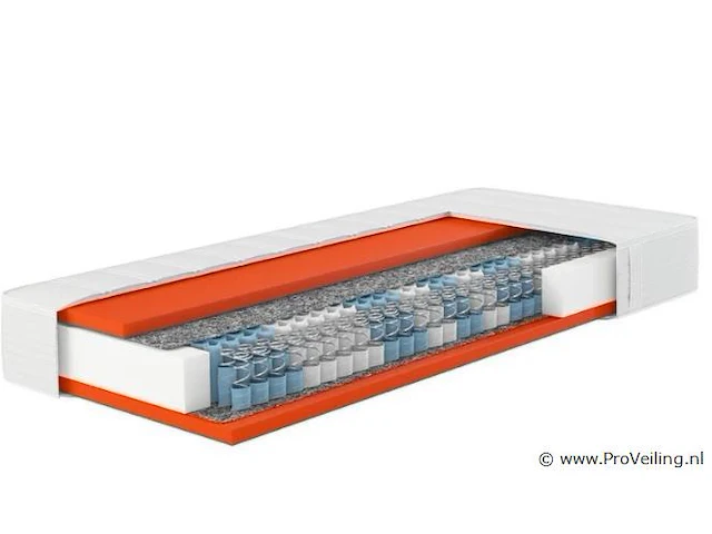 Lidl dynamic tfk int h3 pocketveringmatras - 80x200cm - afbeelding 1 van  2