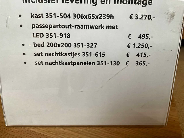 Lido complete eiken slaapkamer - afbeelding 5 van  9