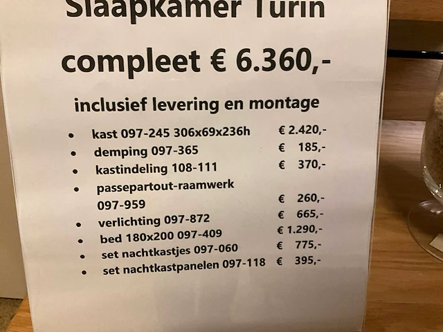 Lido complete eiken slaapkamer - afbeelding 2 van  10