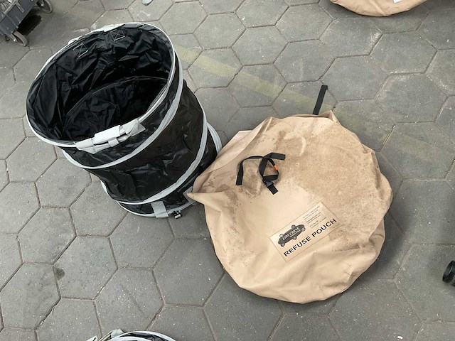 Lids cbrne inklapbare opslag zakken set - afbeelding 2 van  4