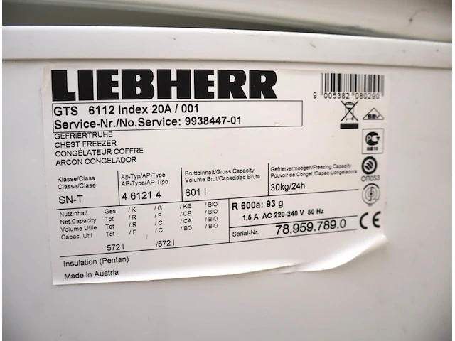 Liebehrr bakvriezer - afbeelding 3 van  4