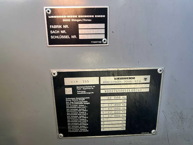Liebherr - 2000 - ltm1060/2 - telescoopkraan - afbeelding 10 van  22