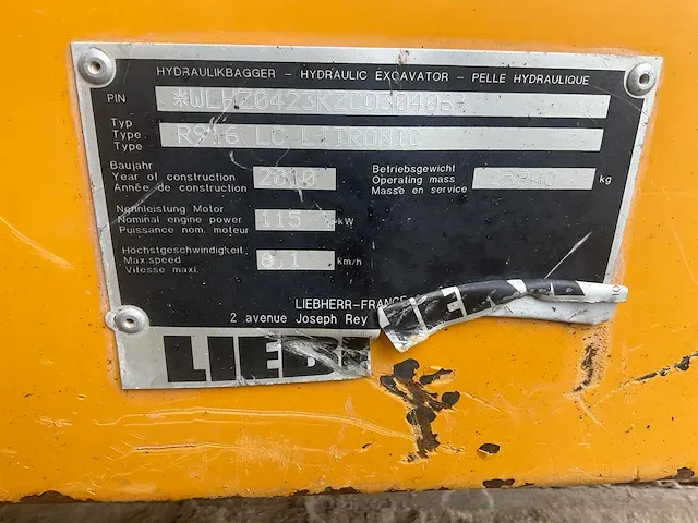 Liebherr - 916 - rupsgraafmachine - afbeelding 37 van  42