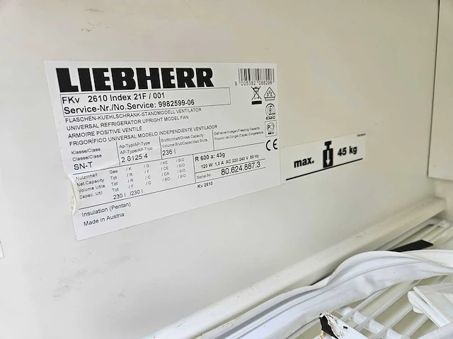 Liebherr - koelkast - afbeelding 5 van  5