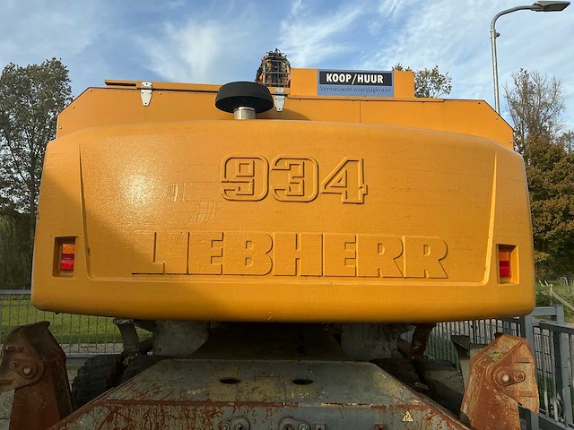 Liebherr a 934 c overslag kraan - afbeelding 5 van  78