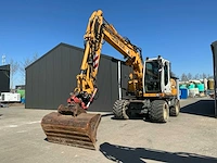 Liebherr a314 litronic banden graafmachine / mobiele kraan - afbeelding 11 van  58