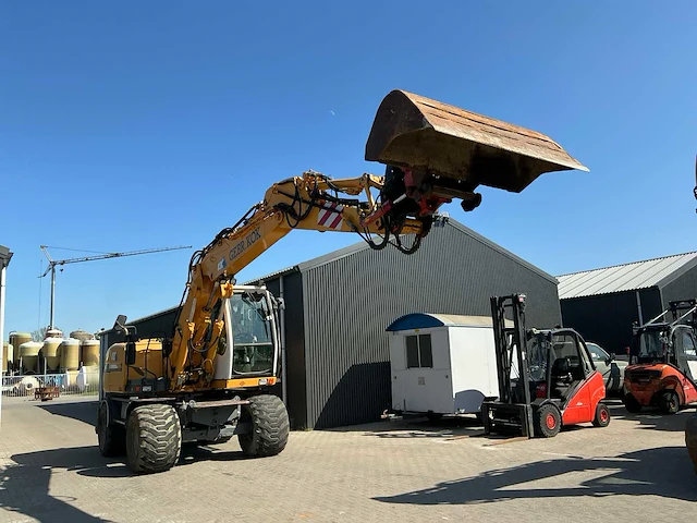 Liebherr a314 litronic banden graafmachine / mobiele kraan - afbeelding 19 van  58