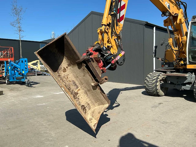 Liebherr a314 litronic banden graafmachine / mobiele kraan - afbeelding 2 van  58