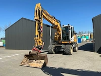 Liebherr a314 litronic banden graafmachine / mobiele kraan - afbeelding 5 van  58