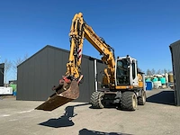Liebherr a314 litronic banden graafmachine / mobiele kraan - afbeelding 7 van  58