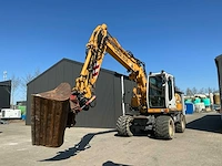 Liebherr a314 litronic banden graafmachine / mobiele kraan - afbeelding 8 van  58
