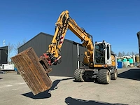 Liebherr a314 litronic banden graafmachine / mobiele kraan - afbeelding 9 van  58