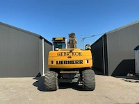 Liebherr a314 litronic banden graafmachine / mobiele kraan - afbeelding 15 van  58