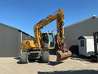 Liebherr a314 litronic banden graafmachine / mobiele kraan - afbeelding 18 van  58