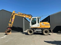 Liebherr a314 litronic banden graafmachine / mobiele kraan - afbeelding 24 van  58