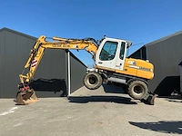 Liebherr a314 litronic banden graafmachine / mobiele kraan - afbeelding 26 van  58