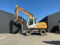 Liebherr a314 litronic banden graafmachine / mobiele kraan - afbeelding 29 van  58