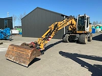 Liebherr a314 litronic banden graafmachine / mobiele kraan - afbeelding 23 van  58