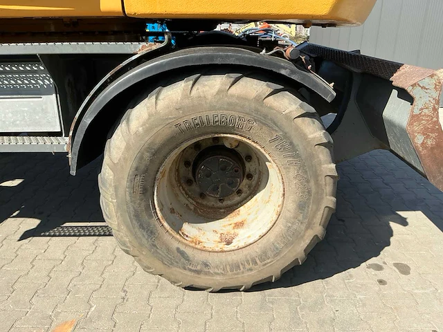 Liebherr a314 litronic banden graafmachine / mobiele kraan - afbeelding 42 van  58
