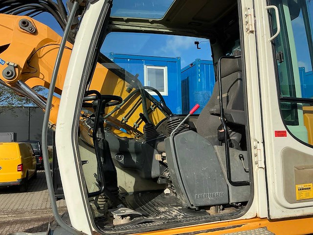 Liebherr a314 litronic banden graafmachine - afbeelding 10 van  30