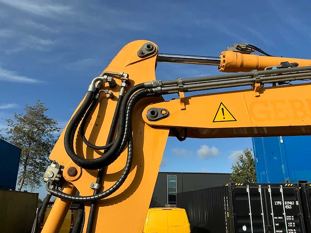 Liebherr a314 litronic banden graafmachine - afbeelding 6 van  30