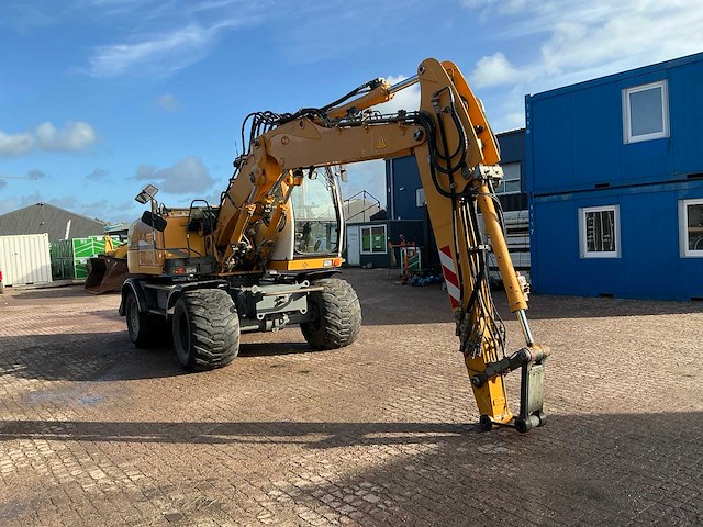 Liebherr a314 litronic banden graafmachine - afbeelding 12 van  30