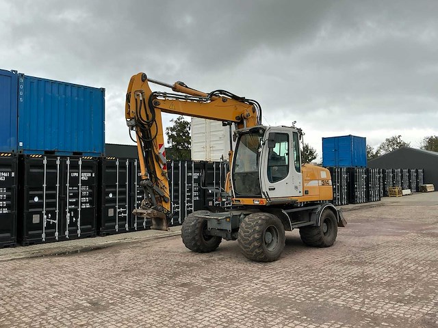 Liebherr a314 litronic banden graafmachine - afbeelding 3 van  54