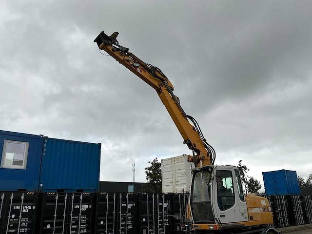 Liebherr a314 litronic banden graafmachine - afbeelding 11 van  54