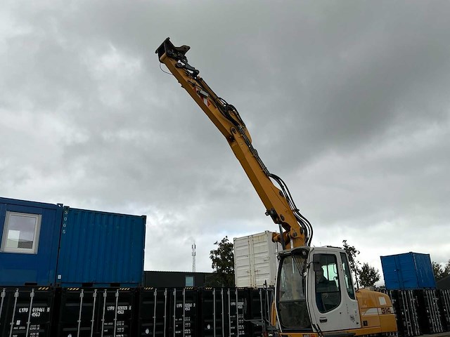 Liebherr a314 litronic banden graafmachine - afbeelding 13 van  54