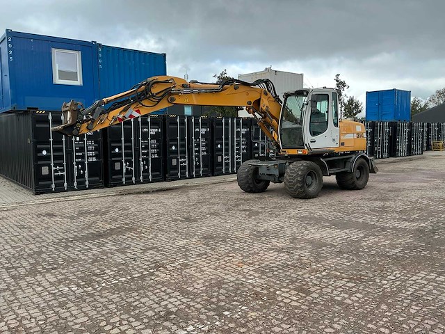 Liebherr a314 litronic banden graafmachine - afbeelding 14 van  54