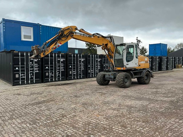 Liebherr a314 litronic banden graafmachine - afbeelding 15 van  54