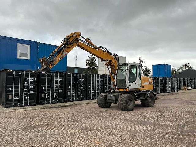 Liebherr a314 litronic banden graafmachine - afbeelding 16 van  54