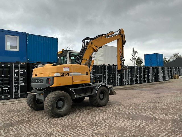 Liebherr a314 litronic banden graafmachine - afbeelding 24 van  54