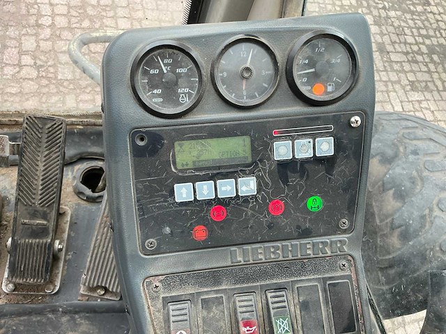 Liebherr a314 litronic banden graafmachine - afbeelding 32 van  54